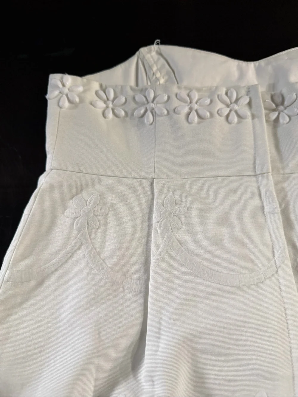 Lilly Pulitzer White Strapless Embroidered dress - Picture 12 of 16